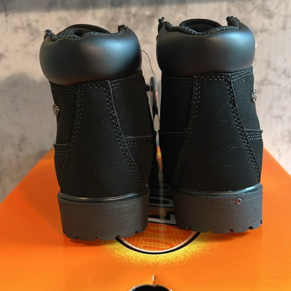 Girls Lugz Toddler Size 5 Black Convoy Booties NWT‎